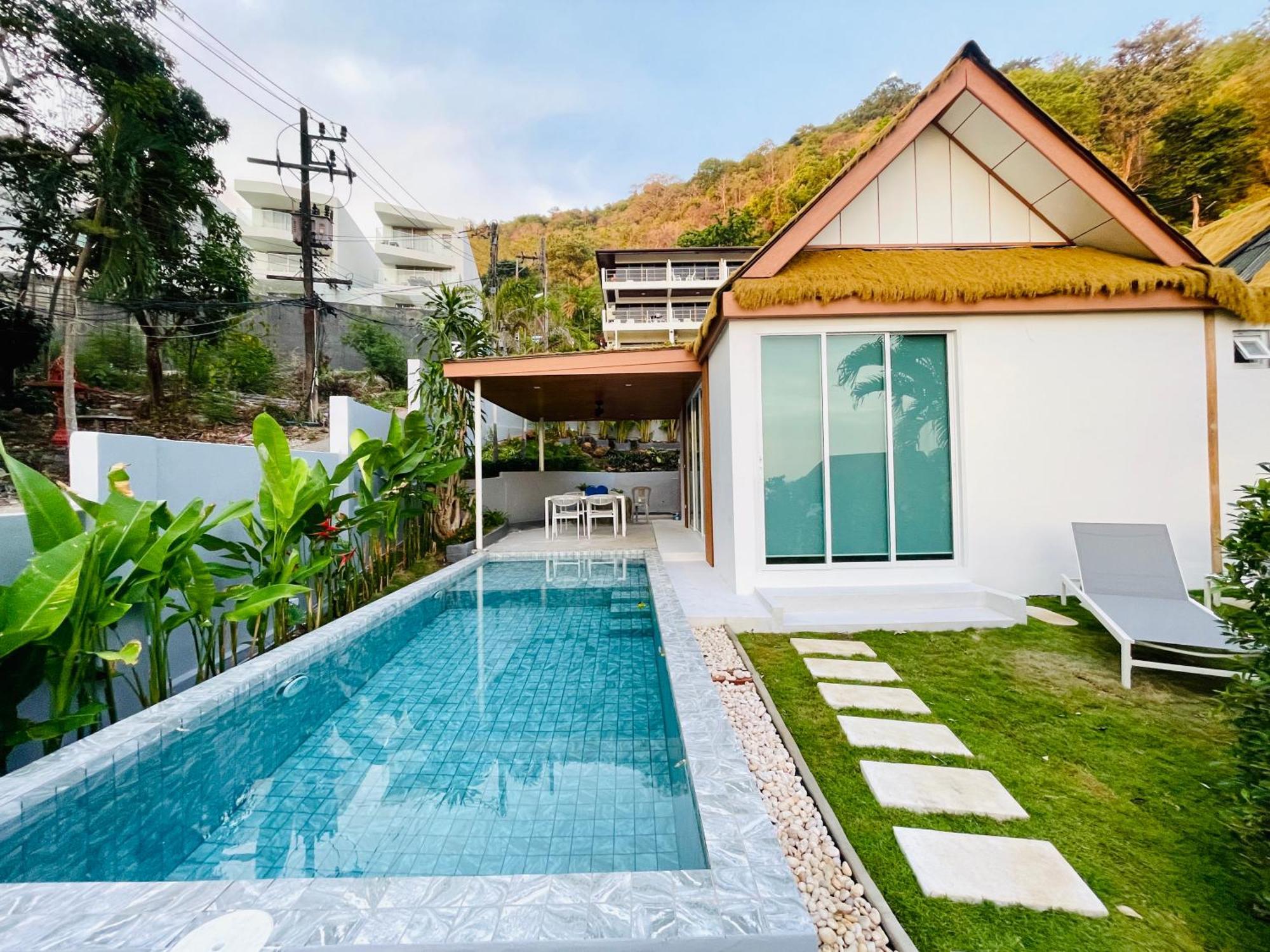 Baan Saint-Tropez Seaview Villas Kata Beach Eksteriør bilde