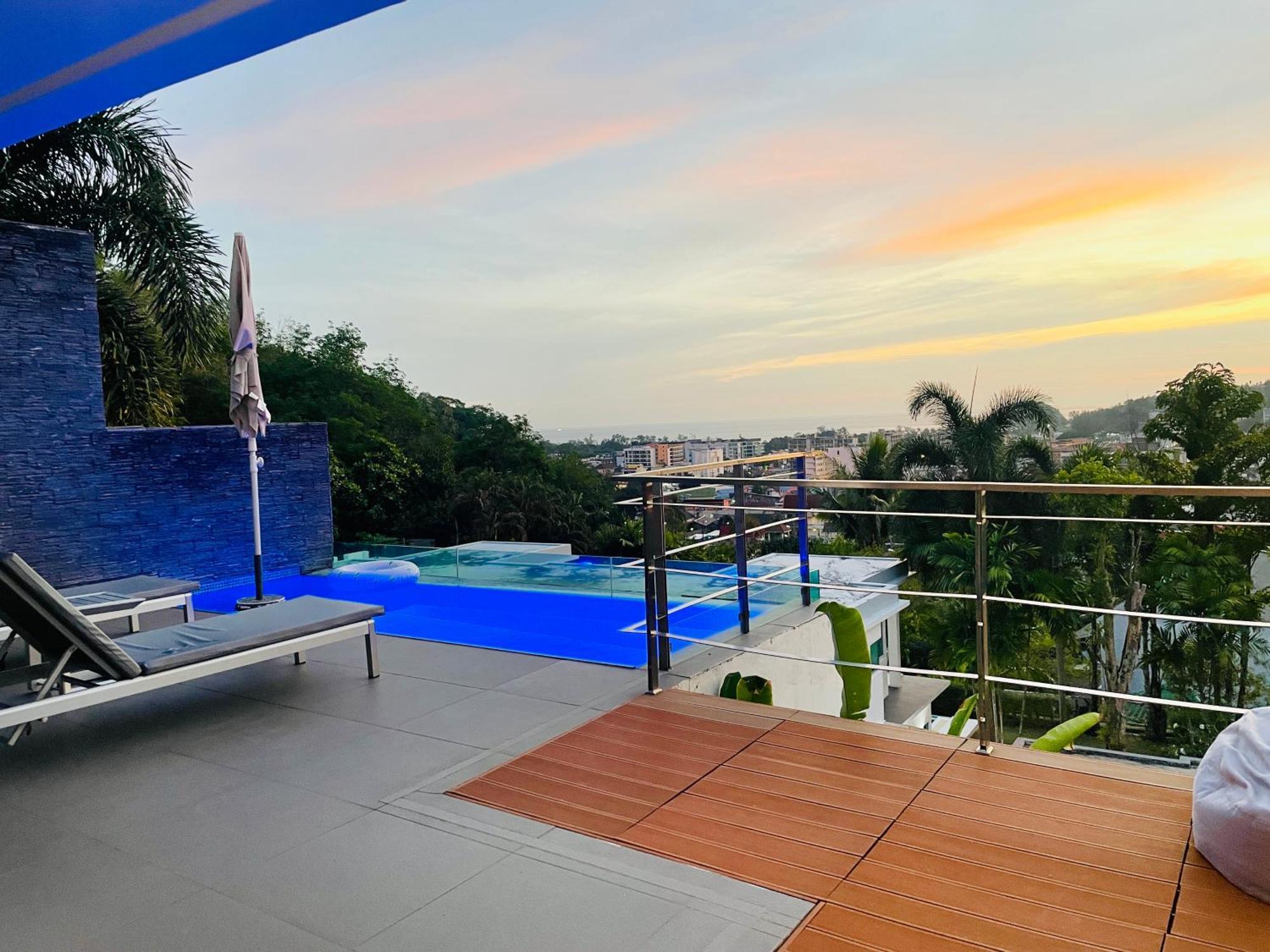 Baan Saint-Tropez Seaview Villas Kata Beach Eksteriør bilde