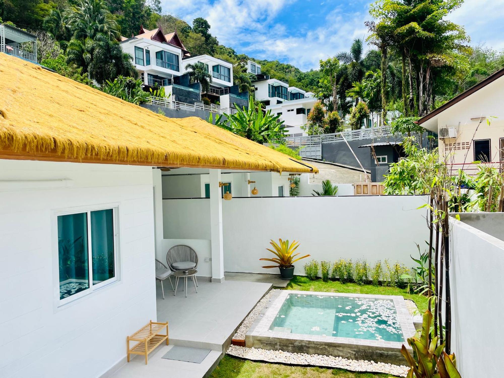 Baan Saint-Tropez Seaview Villas Kata Beach Eksteriør bilde